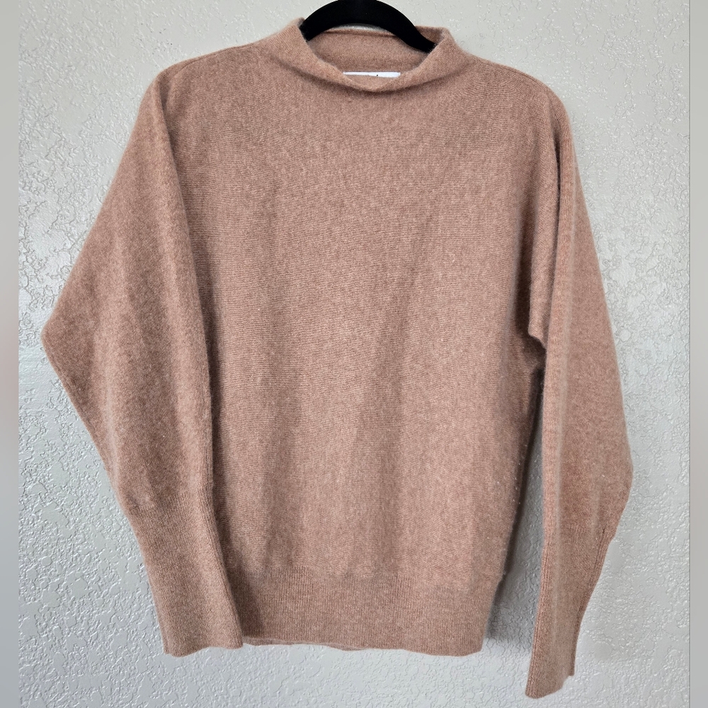 MAGASCHONI CASHMERE 100% Cashmere Sweater, Women's, beige, tan, S